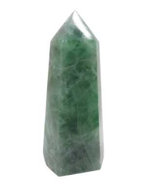 Groene fluoriet punt / obelisk