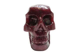 Orgoniet skull drakenbloedsteen