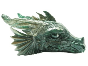 Orgoniet draak Groene calciet