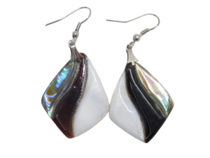 Abalone oorbellen